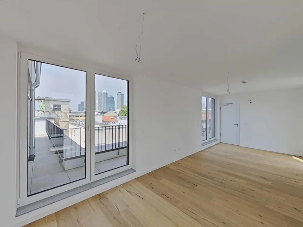 Penthouse-Erstbezug: 103 m² im 6. OG mit 85 m² privater Dachterrasse