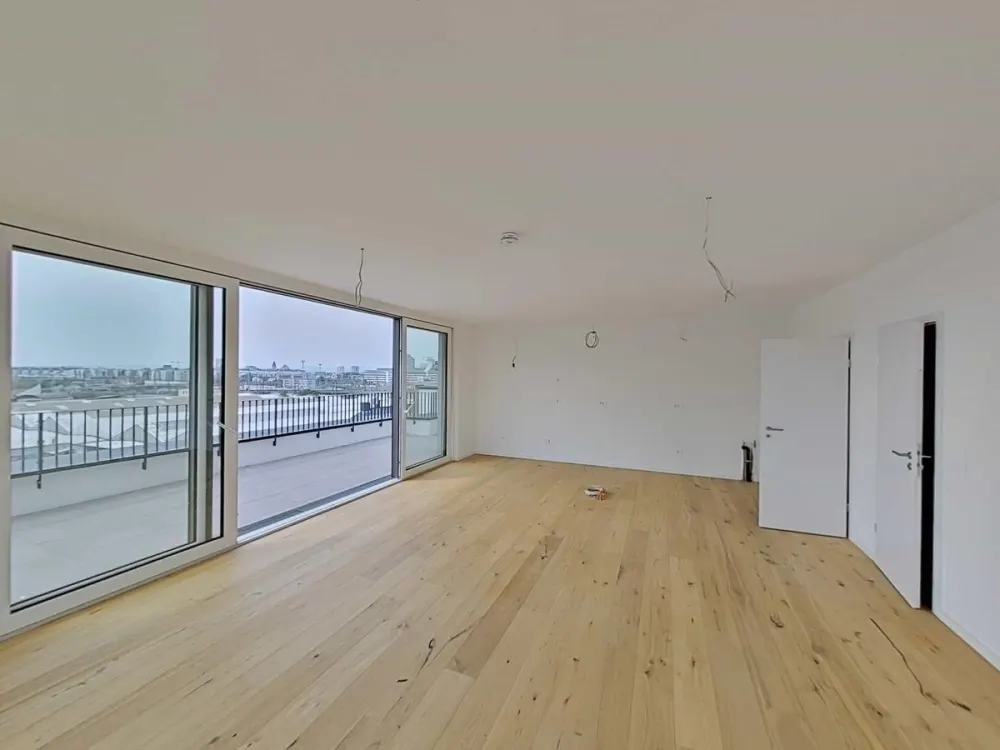Penthouse-Erstbezug: 103 m² im 6. OG mit 85 m² privater Dachterrasse