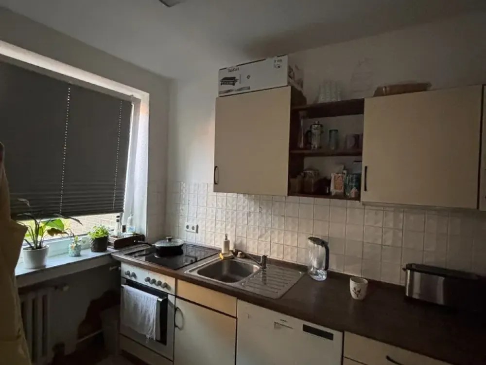 Kompakte Drei-Zimmer-Wohnung in Heerdt