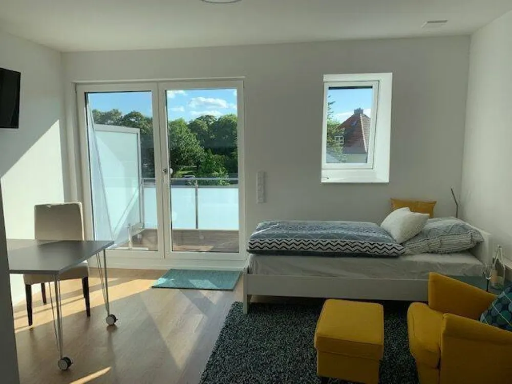 Komplett möbliert und ausgestattetes 1-Zimmer Apartment