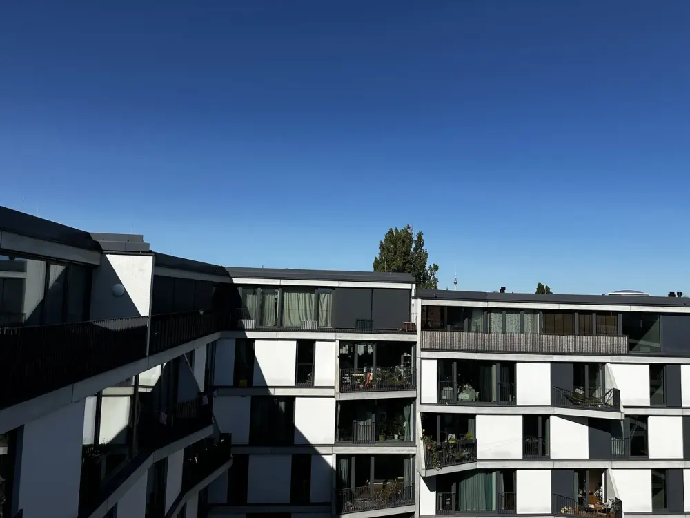 Wunderschönes Penthouse in Alt-Treptow: 120m2, Neubau, 4 Zimmer