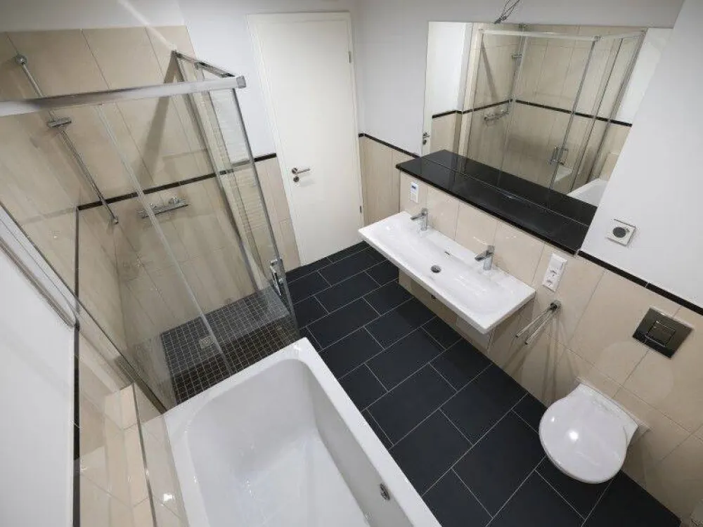 Traumhafte Wohnung im Neubau mit Fußbodenheizung, Parkett und Balkon!