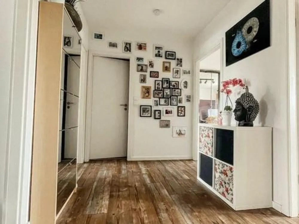 Helle 3 Zi-Wohnung mit Balkon in Zons