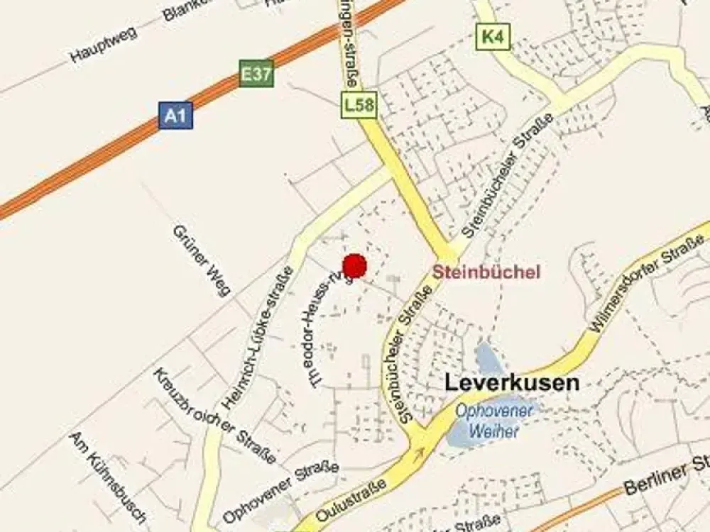 2-Zimmer-Wohnung in Leverkusen Steinbüchel