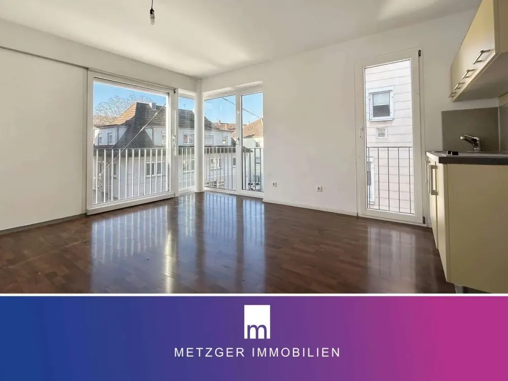 Hochwertige 2-Zimmer-Wohnung mit hellem, offenem Raumgefühl