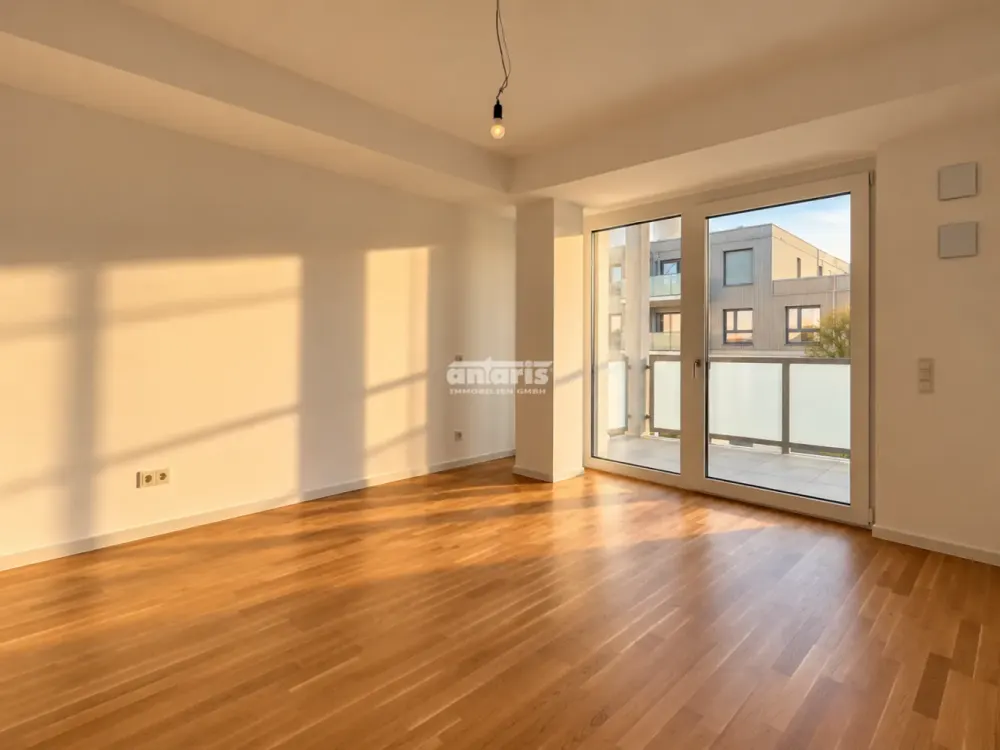 antaris Immobilien GmbH ** Wohnen am Schwemmbach, 3-Raum-Wohnung mit EBK & 2 Balkonen **