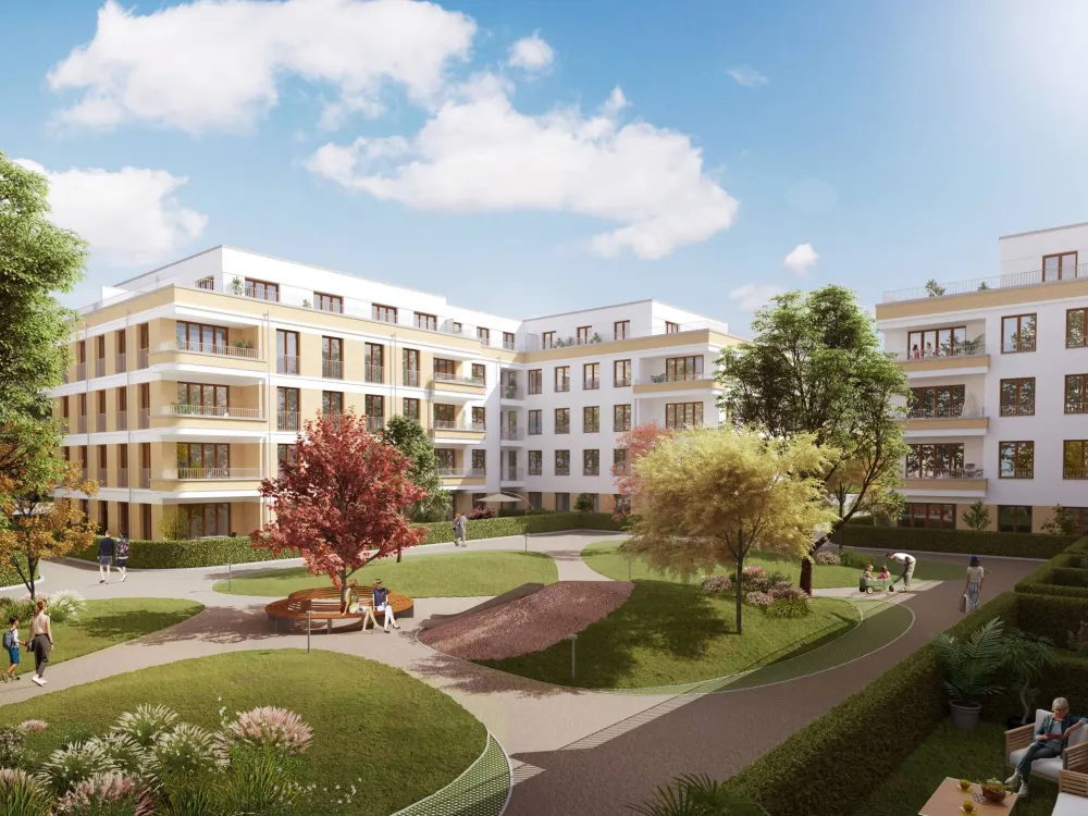 Attraktive 2-Zimmer-Gartenwohnung mit Terrasse in grüner Lage