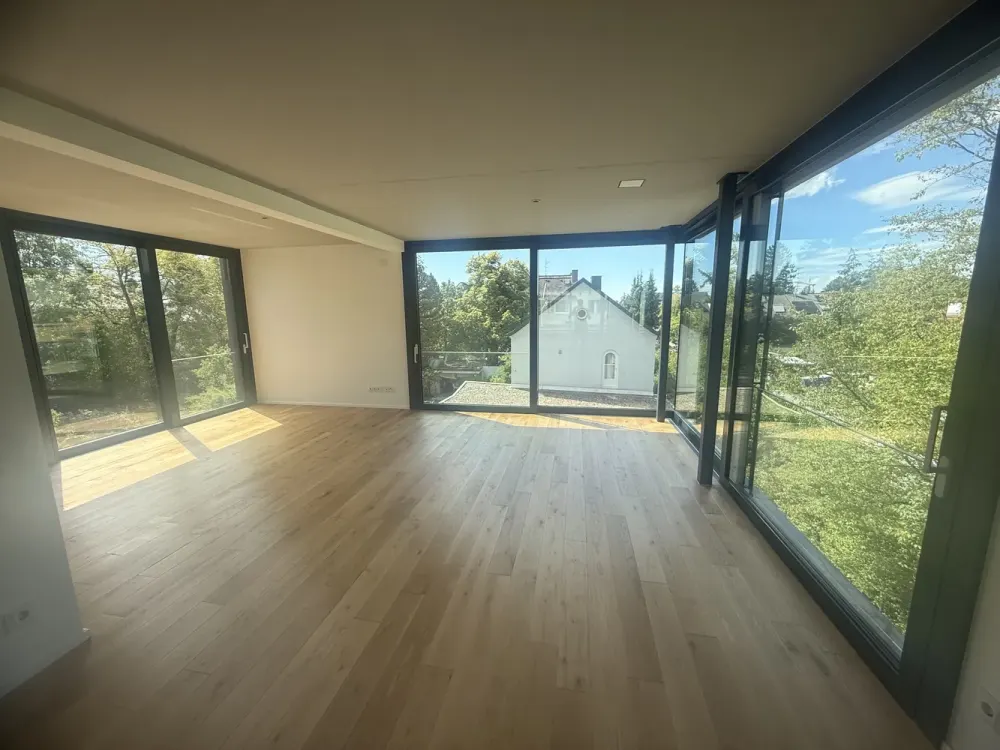 Dreamlike Penthouse Apartment with Fantastic View over the Roofs and Gardens of Laim