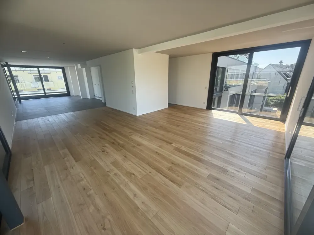 Dreamlike Penthouse Apartment with Fantastic View over the Roofs and Gardens of Laim