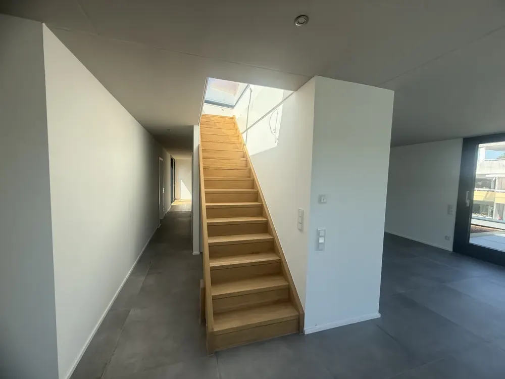 Dreamlike Penthouse Apartment with Fantastic View over the Roofs and Gardens of Laim