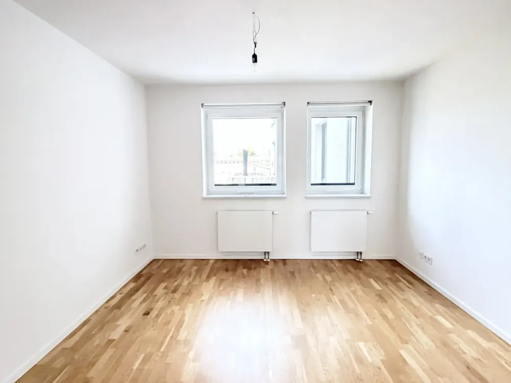 Helle 2-Zimmer-Wohnung mit großzügigem Eingangsbereich und Weitblick