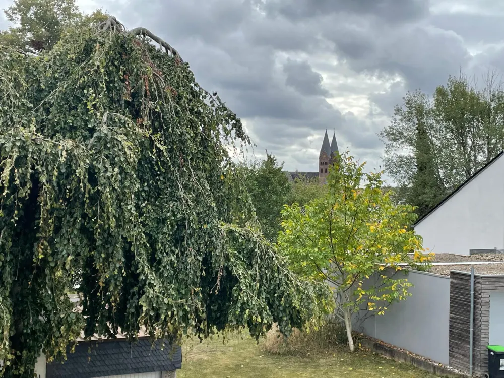 4 ZKB Mietwohnung mit Balkon in ruhiger Lage von Püttlingen im 1. OG eines 2-Familienhauses