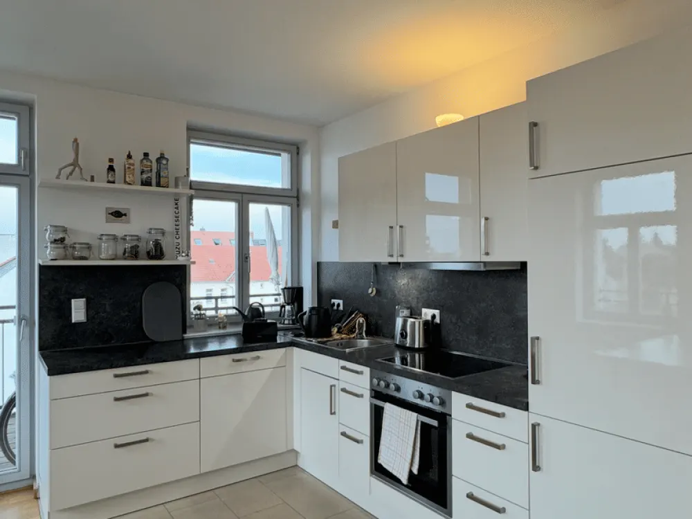 Möblierte 3-Zimmer-Wohnung mit Balkon & Homeoffice in Leipzig-Plagwitz | 01.10.26-31.03.27