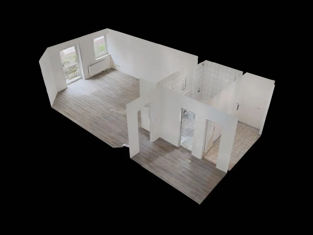 Charmantes Single-Paradies: Helle 1-Zimmer-Wohnung mit offener Küche & Wanne