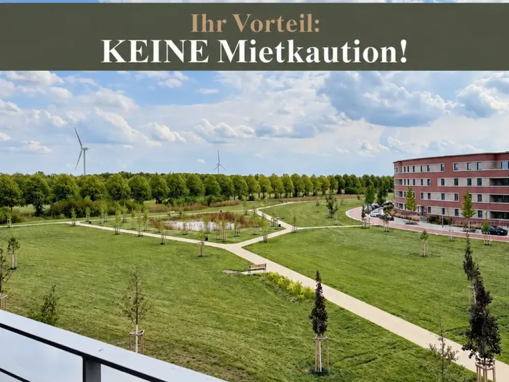 1 MONAT MIETFREI* Neubau Hannover Kronsrode: EBK, Süd-Loggia, 2 Bäder, Fußbodnhzng, Lift, Keller, TG