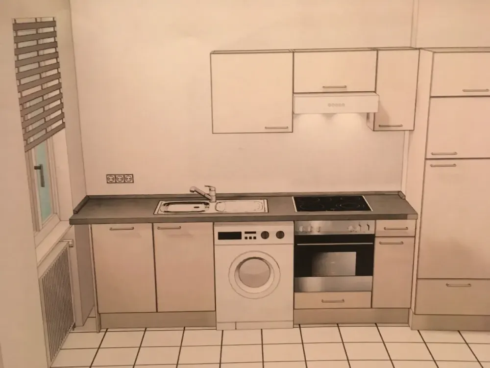 Living with Character: 2-Room Apartment in Bockenheim