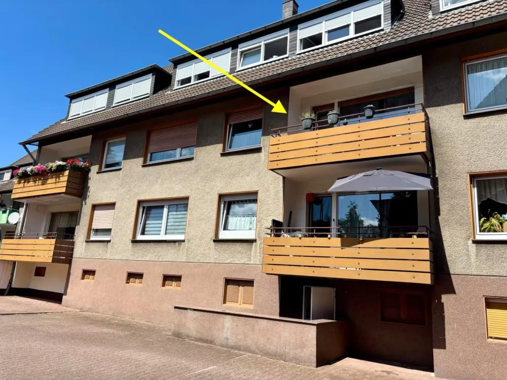 Ruhige 2,5-Zimmer-Wohnung mit Balkon in guter Lage