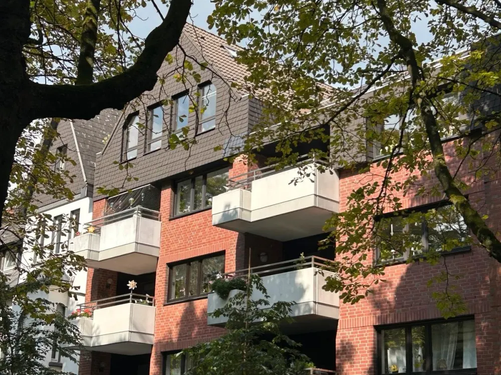 Helle, ruhige 2-Zimmer-Wohnung,