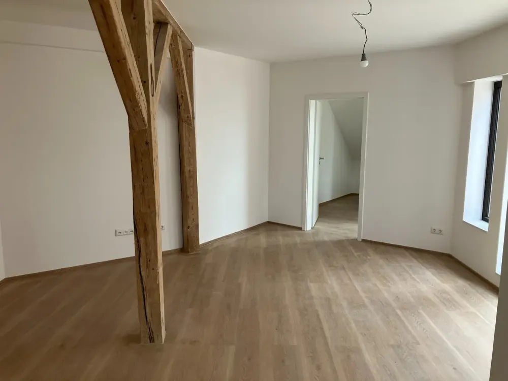4-Room New-Build Maisonette in the Attic of a Listed Building