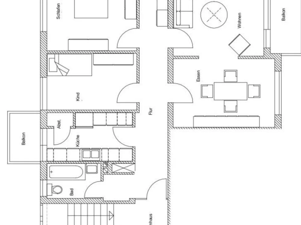 Frisch renovierte 4-Zimmer-Wohnung am Königstor