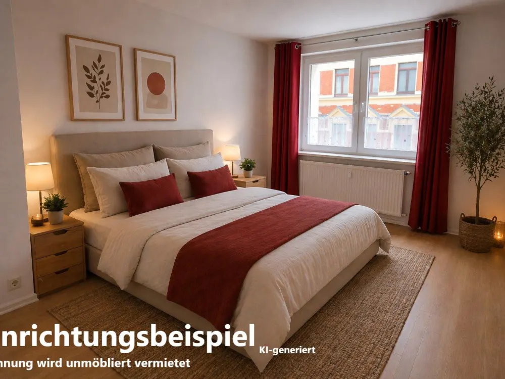 2-Raum-Whg. m. Außenstellplatz - 12 Bahn-Min. zum Leipziger Markt