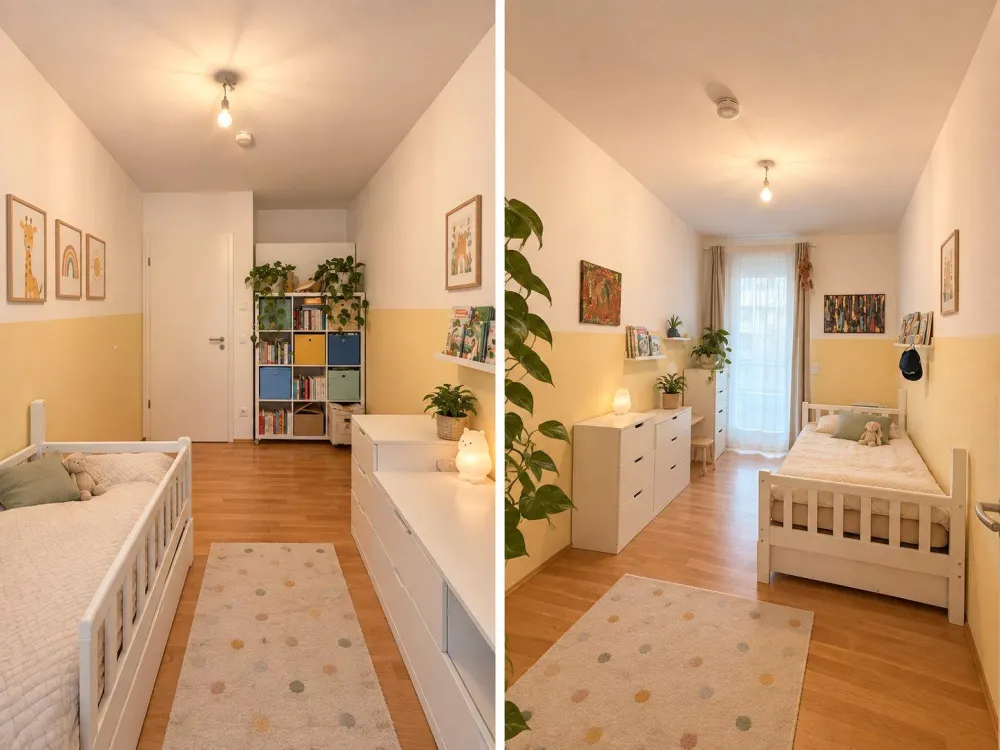 3 Zimmer Wohnung (für 2 Jahre / teilmöbliert)