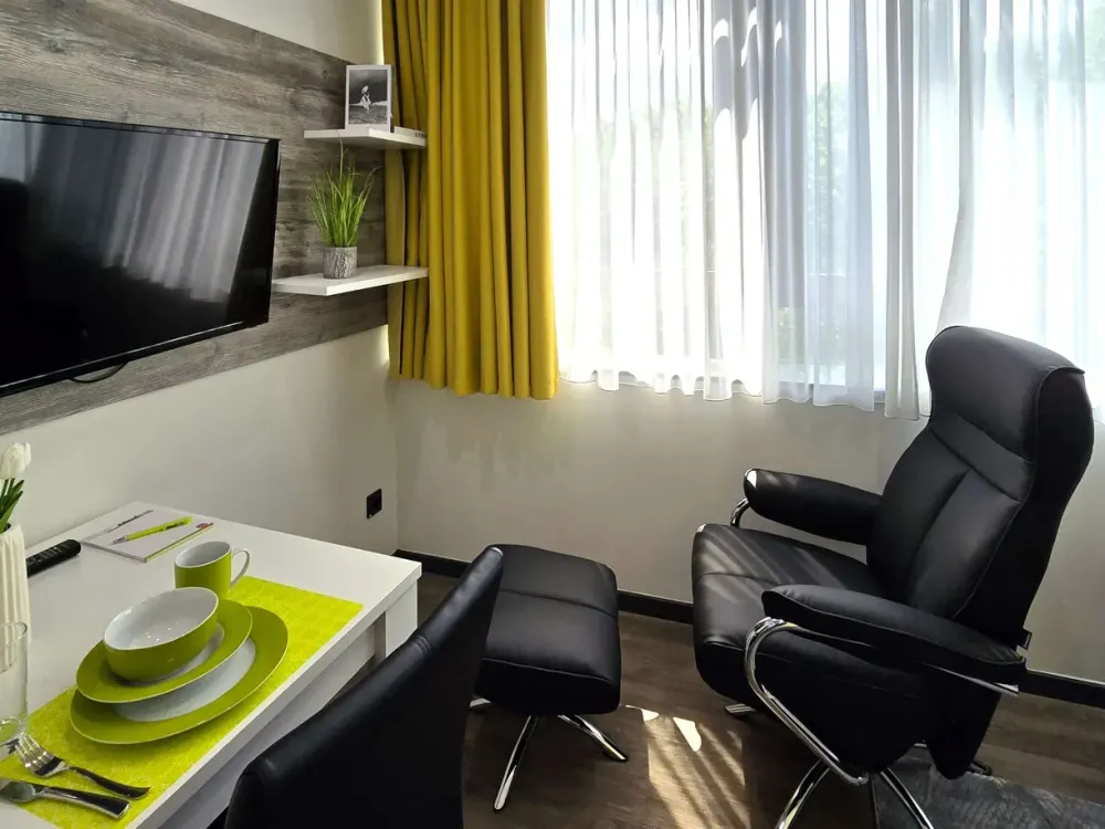 Smartes Single-Apartment, klein, aber komplett ausgestattet zum Wohlfühlen, zentral Offenbach