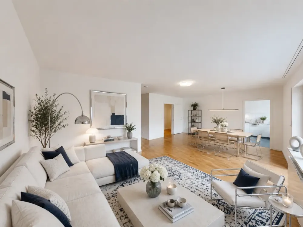 Helles 1-Zimmer-Apartment mit Balkon