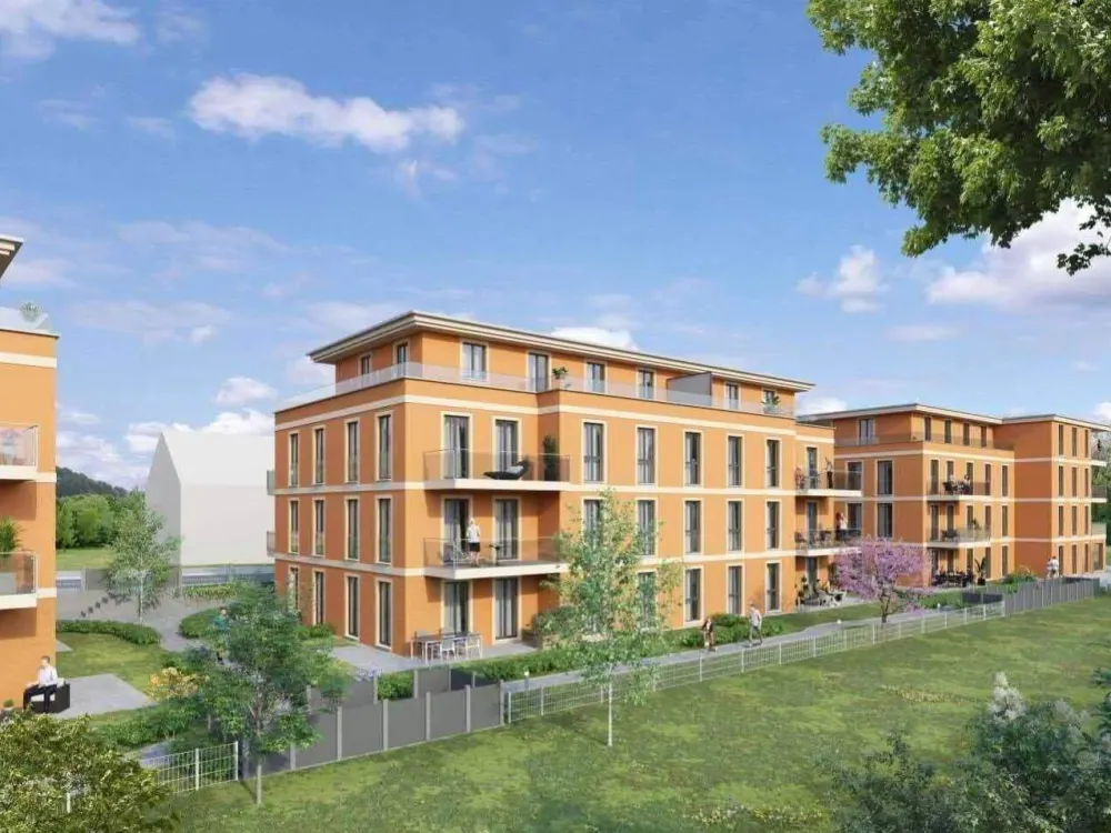 *Erstbezug in Leubnitz-Neuostra - moderne 1,5 - Raumwohnung mit Balkon *