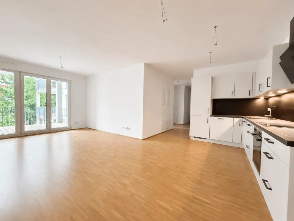 3 Zimmer Neubauwohnung mit großer Loggia!