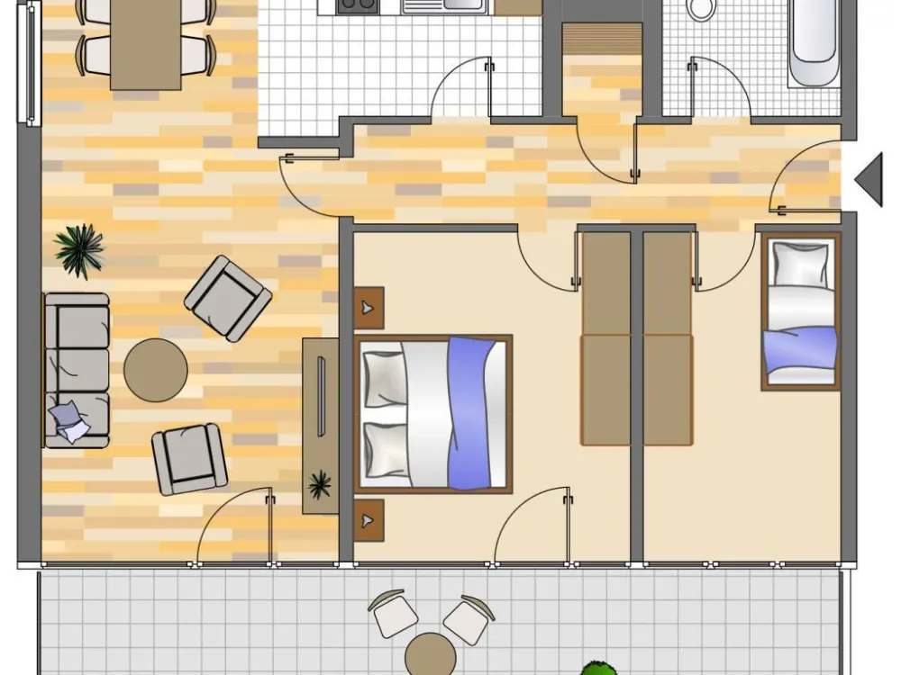 Demnächst frei! 3-Zimmer-Wohnung in Ratingen West