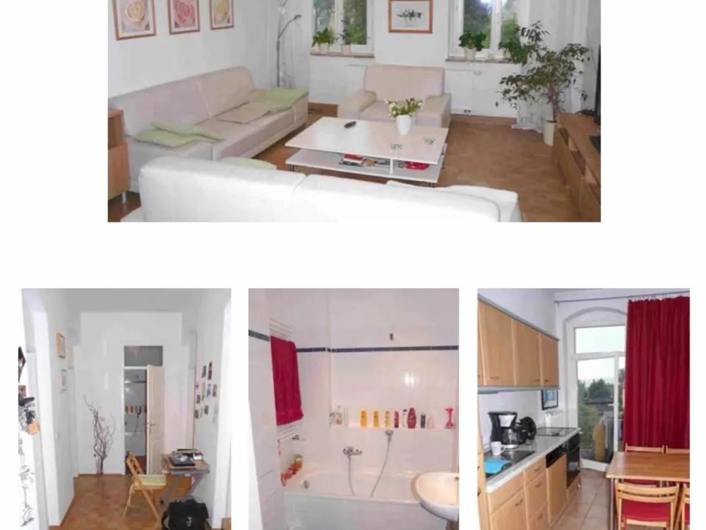 Charmante 3-Zimmer-Wohnung mit Balkon EBK neue Heizung
