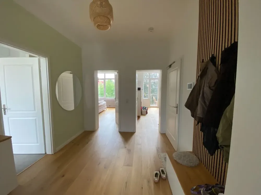 Modernisierte 3-Zimmerwohnung im beliebten Bahnhofsviertel in Rostock - mit zwei Balkonen