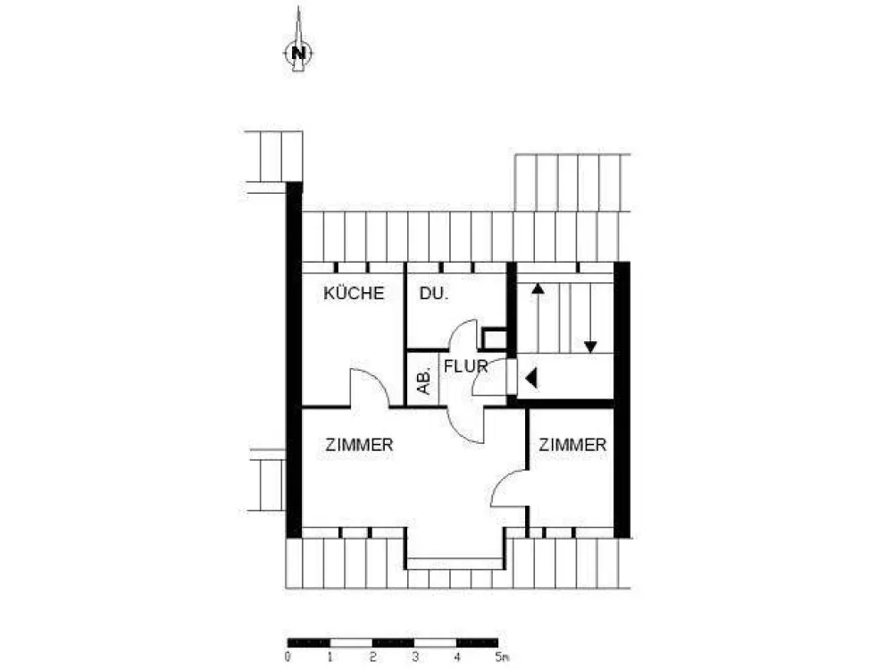 Gemütliche 1,5-Zimmer-Dachgeschoßwohnung