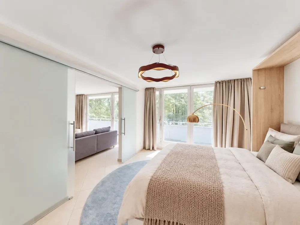 Exklusive möblierte 3-Zimmer-Wohnung in München-Bogenhausen