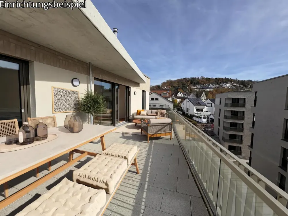 Lichtdurchflutet, modern, einzigartig Neubau-Penthouse-Wohnung