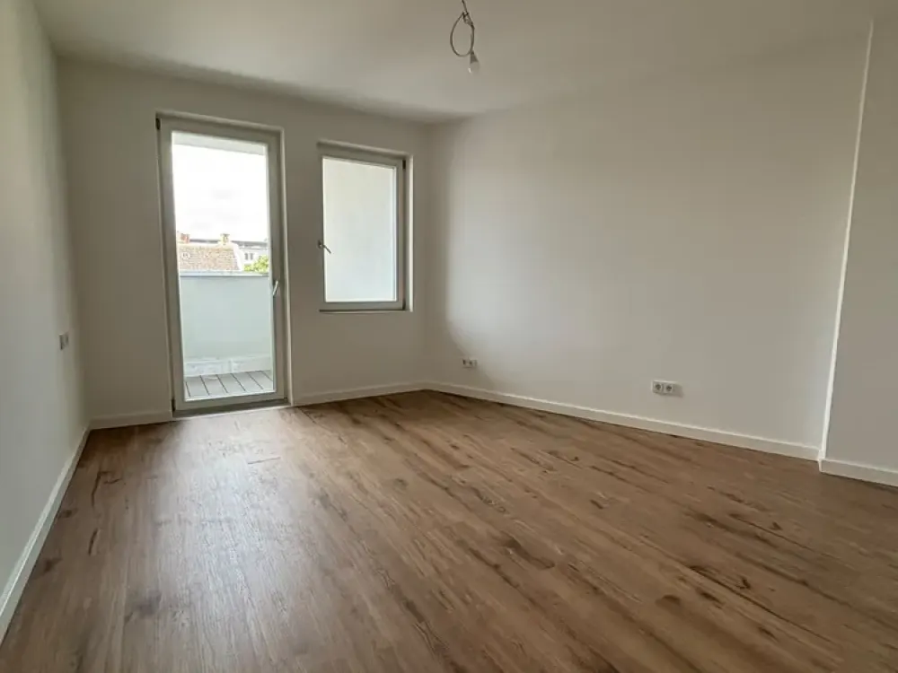 Alltagstauglich wohnen in dieser 1,5-Zimmer-Wohnung im Erstbezug