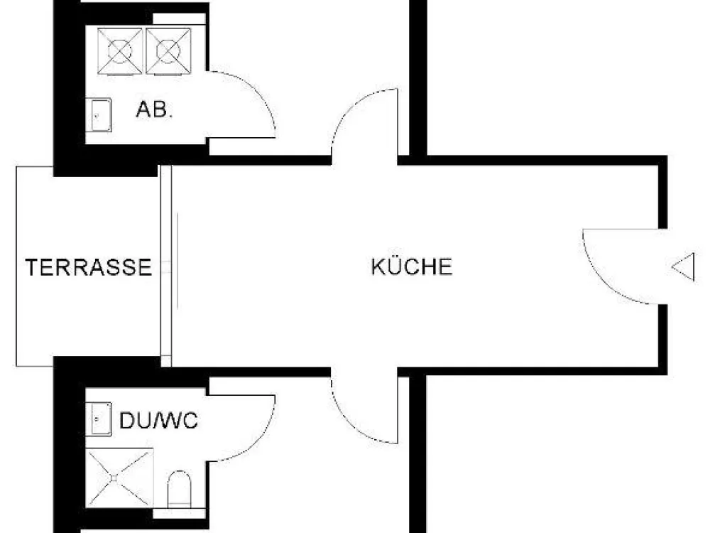 Schöne Seniorengerechte Wohnung mit Terrasse