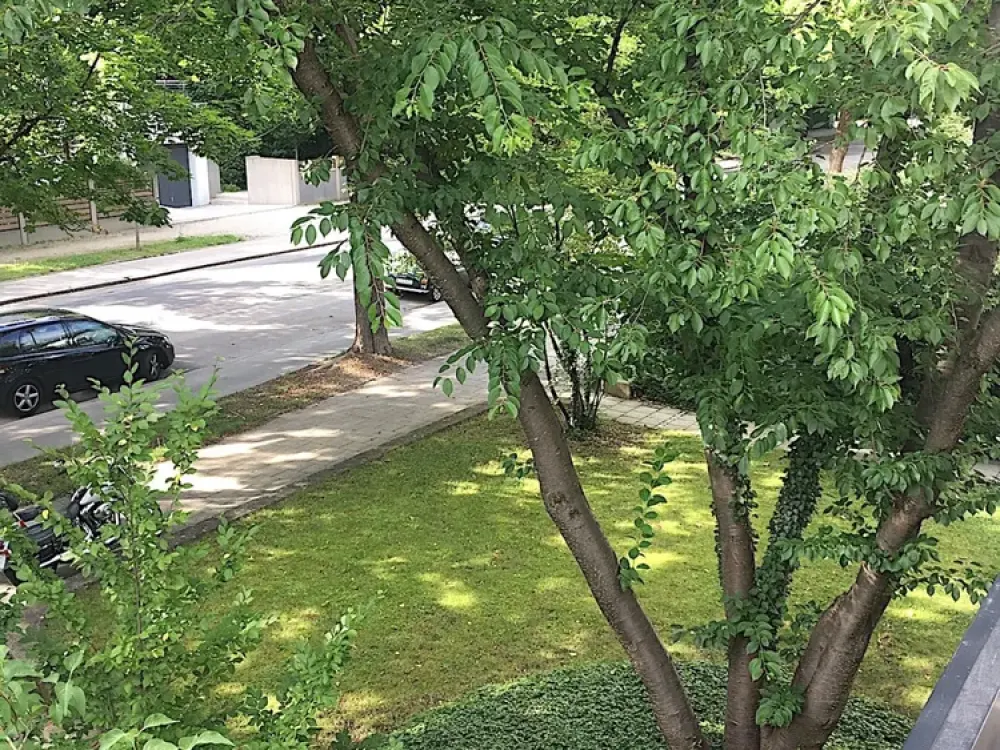 **Charmanter Herzogpark: 4 Zimmer Maisonettewohnung mit Balkon und herrlicher Dachterrasse**