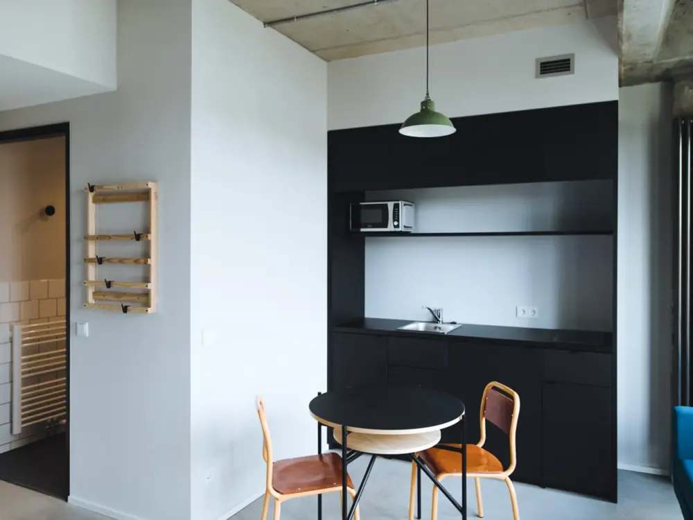 Neon Wood Student Housing - Double Apartment am Frankfurter Tor