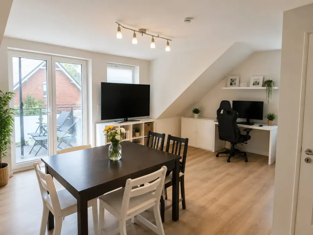 Mittendrin in Neuengamme, attraktive Maisonettewohnung zu vermieten, EAS wird erstellt
