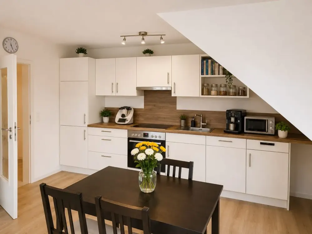 Mittendrin in Neuengamme, attraktive Maisonettewohnung zu vermieten, EAS wird erstellt