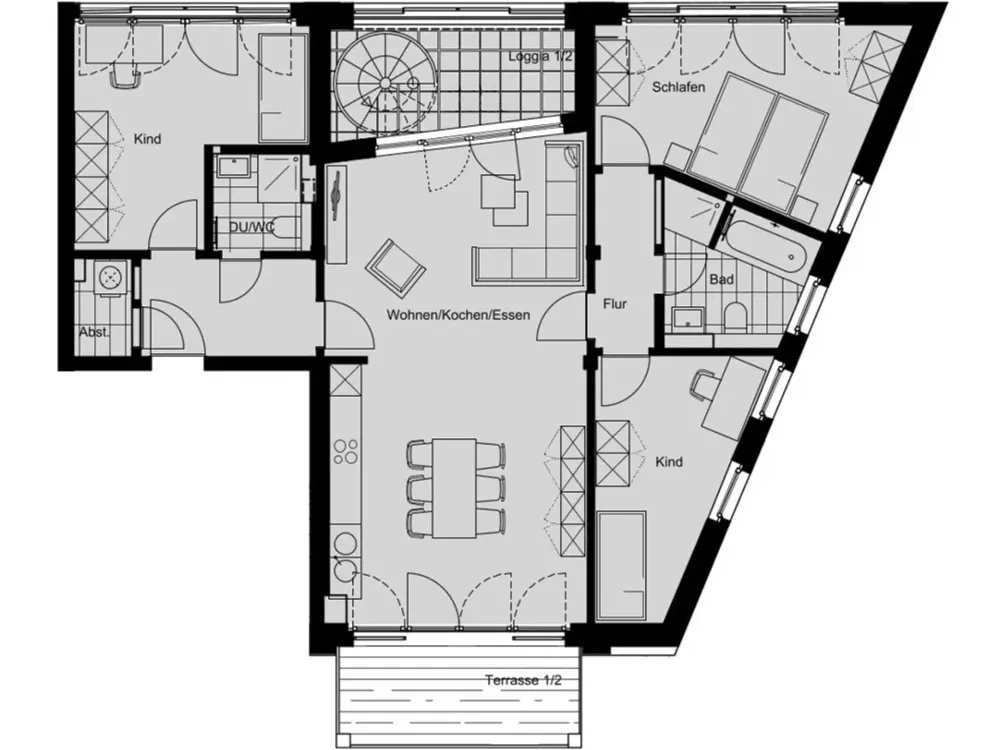 Large Roof Terrace & Water View | Daylight Bathroom with Bathtub & Shower | Air Conditioning | Underfloor Heating