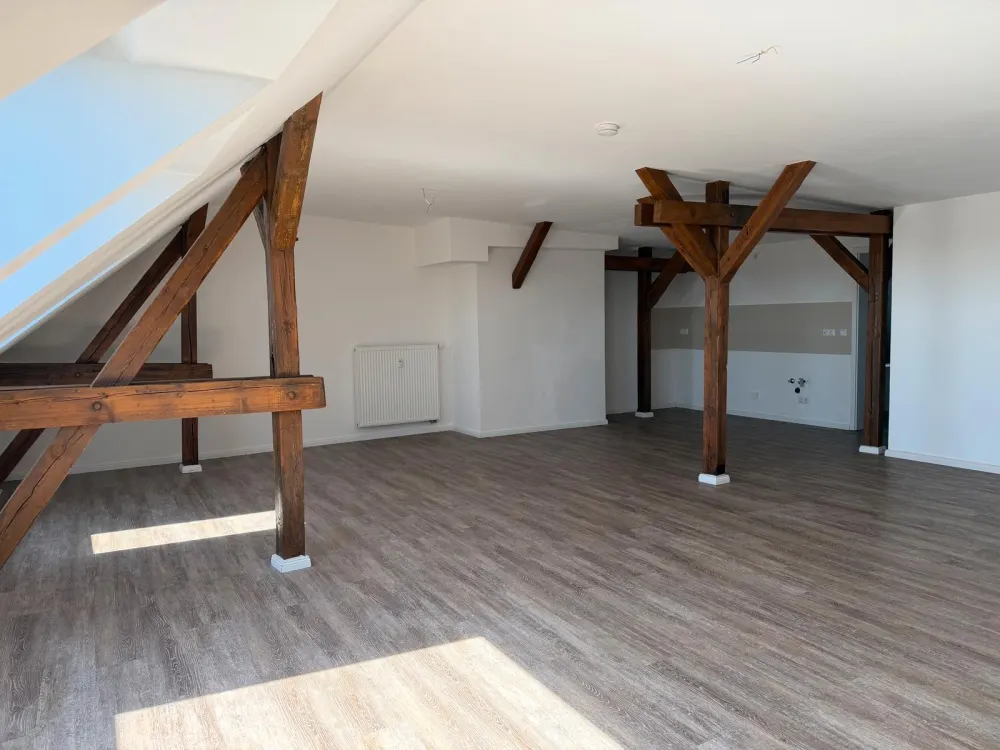 Loft-Wohnung mit Stellpl. im DG zu vermieten