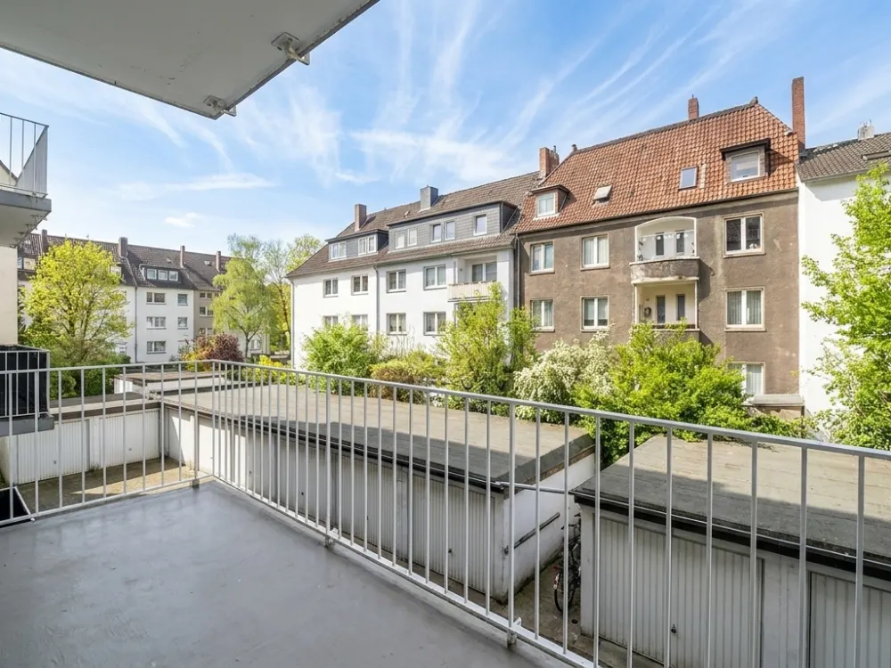 Renovierte 3-Zimmer-Wohnung mit Balkon - Dortmund Innenstadt-Süd, 93 m2