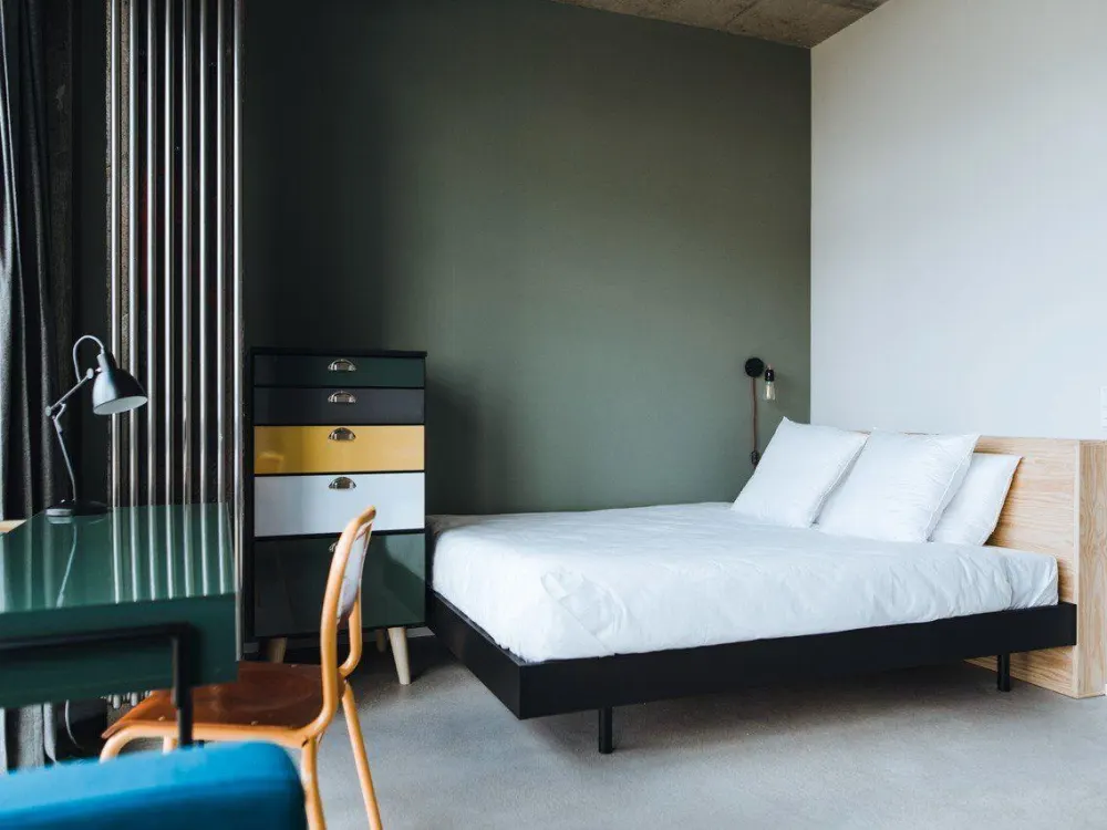 Neon Wood Student Housing in Berlin Friedrichshain, Double Apartment