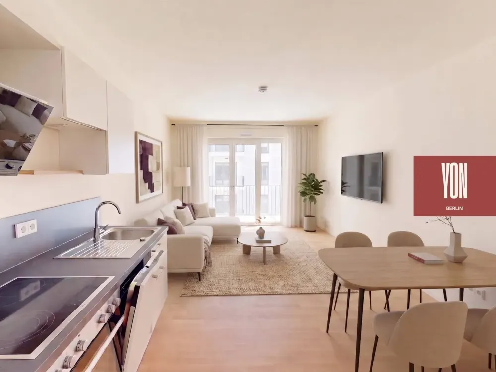 YON BERLIN - Moderne 2-Zimmer-Neubauwohnung mit EBK und sonnigem BALKON in Berlin-Friedenau