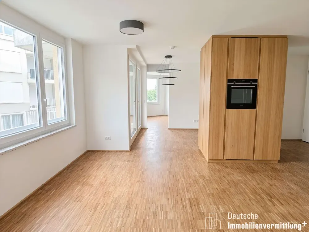 Wohnkomfort auf ca. 96 m² mit Balkon und moderner Einbauküche