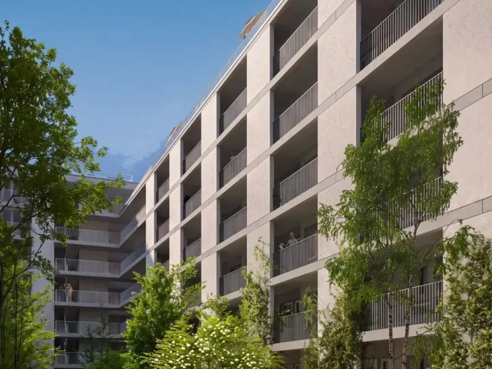 FRIEDRICH: Junior Apartment, 2 Zimmer, möbliert, Balkon, Neubau, Berlin | auch Corporate Housing