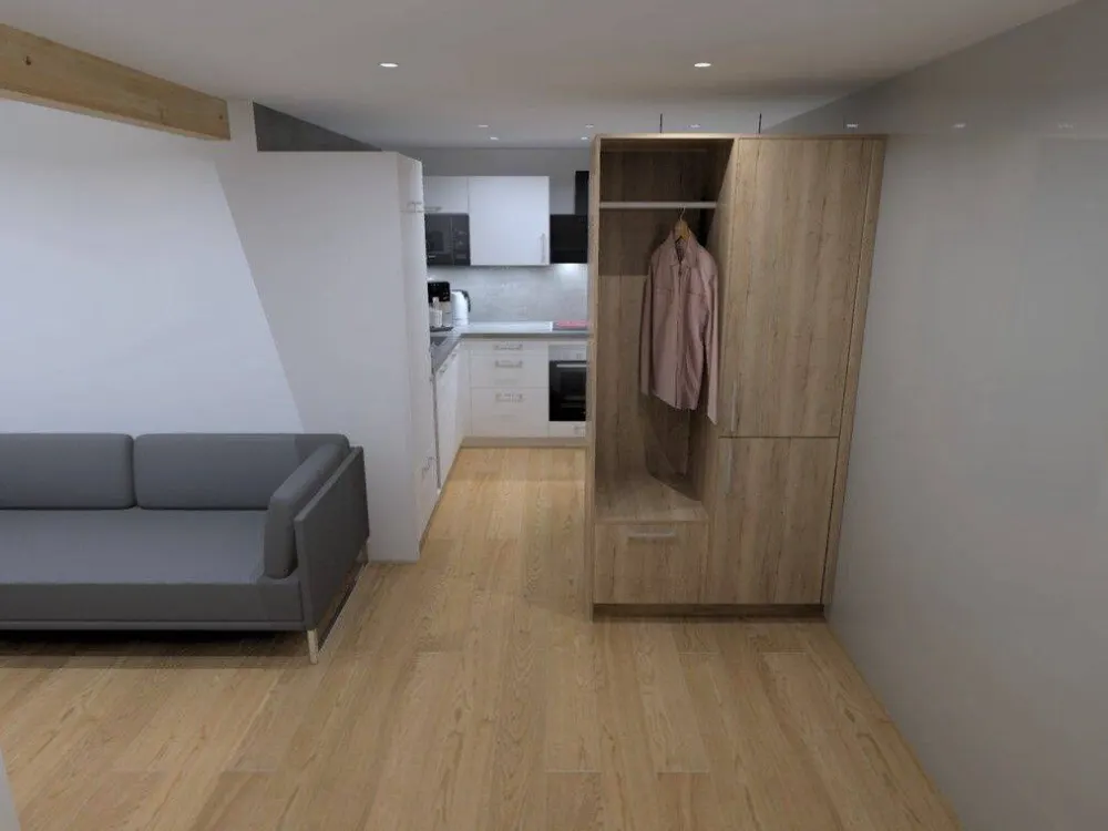Modernes, möbliertes Zimmer am Brasselsberg